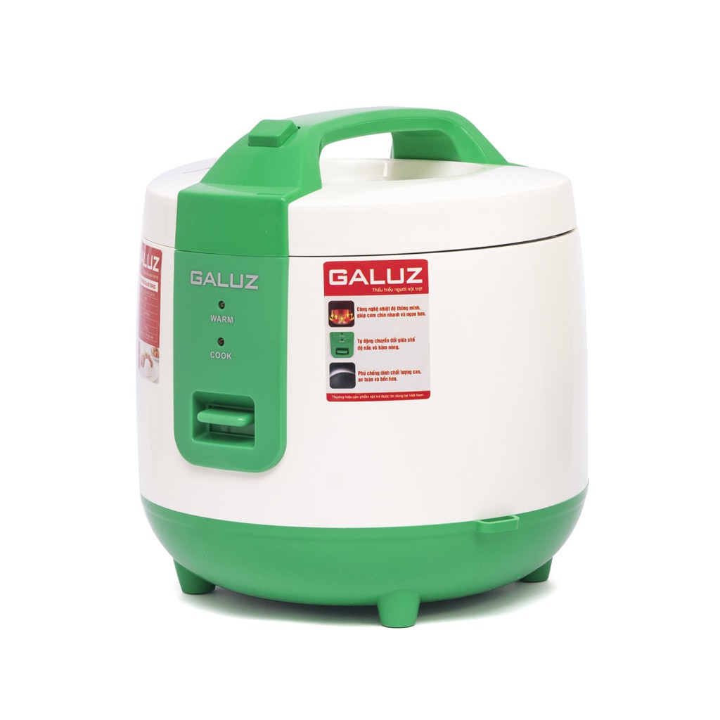 [FREESHIP]  Nồi cơm điện Galuz Gr-02 dung tích 1.8L