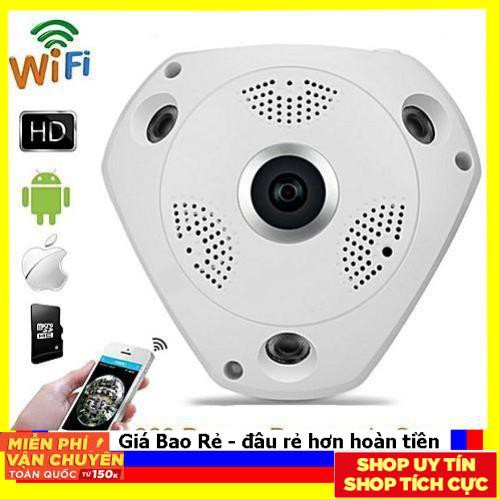 Camera VR Cam 3D Panoramic IP Wifi Full HD 360 Độ 3.0 MP tầm nhìn bao quát