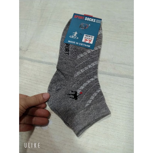 Tất Vớ thể thao cổ lỡ, vớ nam Trịnh Trung, size lớn kháng khuẩn, chống hôi chân, chơi thể thao