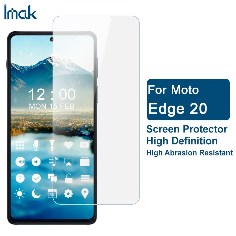 Miếng dán màn hình điện thoại TPU mềm trong suốt chống cháy nổ Imak cho Motorola Moto Edge 20 / Edge 20 Pro / Edge S Pro / Edge 20 Lite