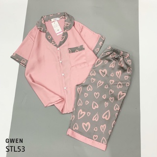 ĐỒ BỘ PIJAMA LỤA SATIN LỬNG CAO CẤP NỮ