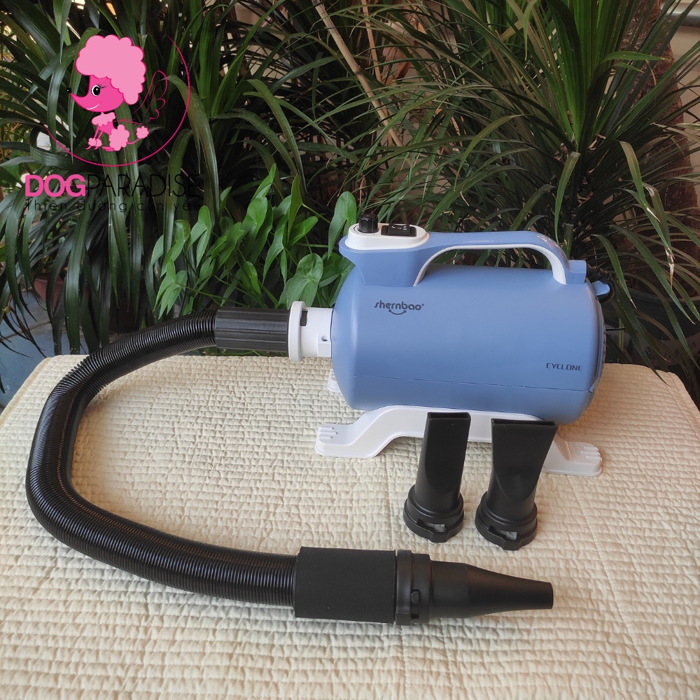 Máy sấy lông thú cưng chuyên nghiệp SHD 1800 Shernbao công suất lớn ít ồn - Dog Paradise