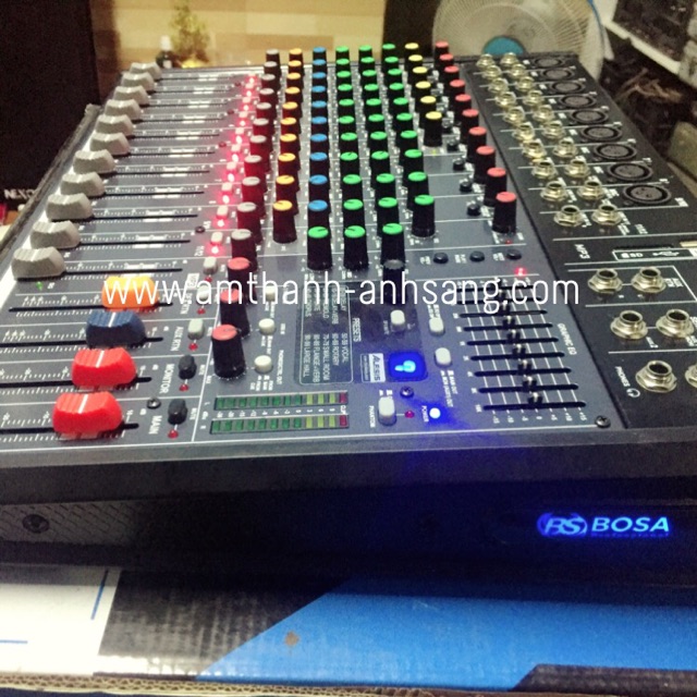Mixer Bosa Live 1202FX, mixer dòng sân khấu chuyên nghiệp