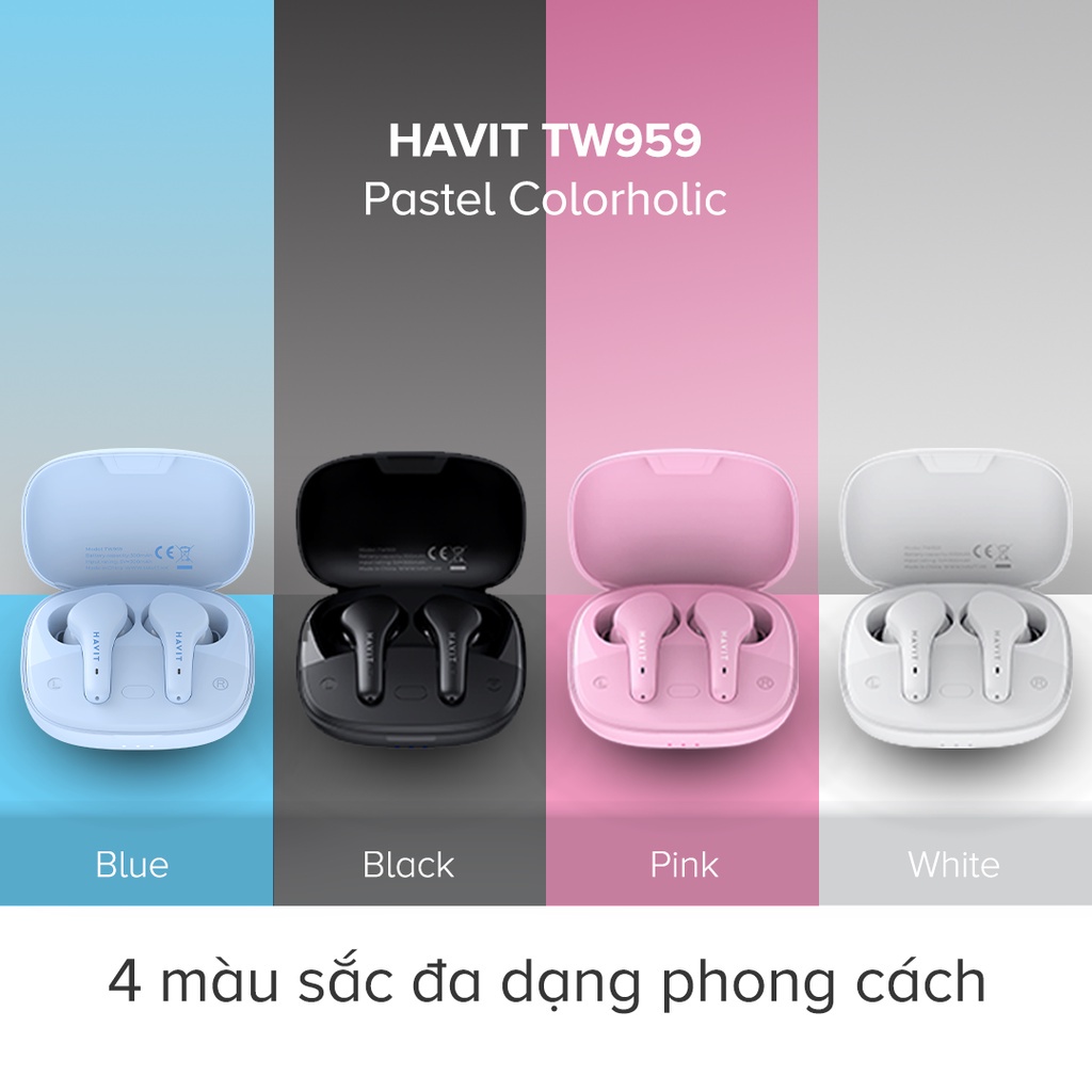 [Special] Bộ Sưu Tập Tai Nghe True Wireless DEFUNC TRUE BASIC, TW959, TW 967 GenZ Colorholic - Chính Hãng BH 12 Tháng