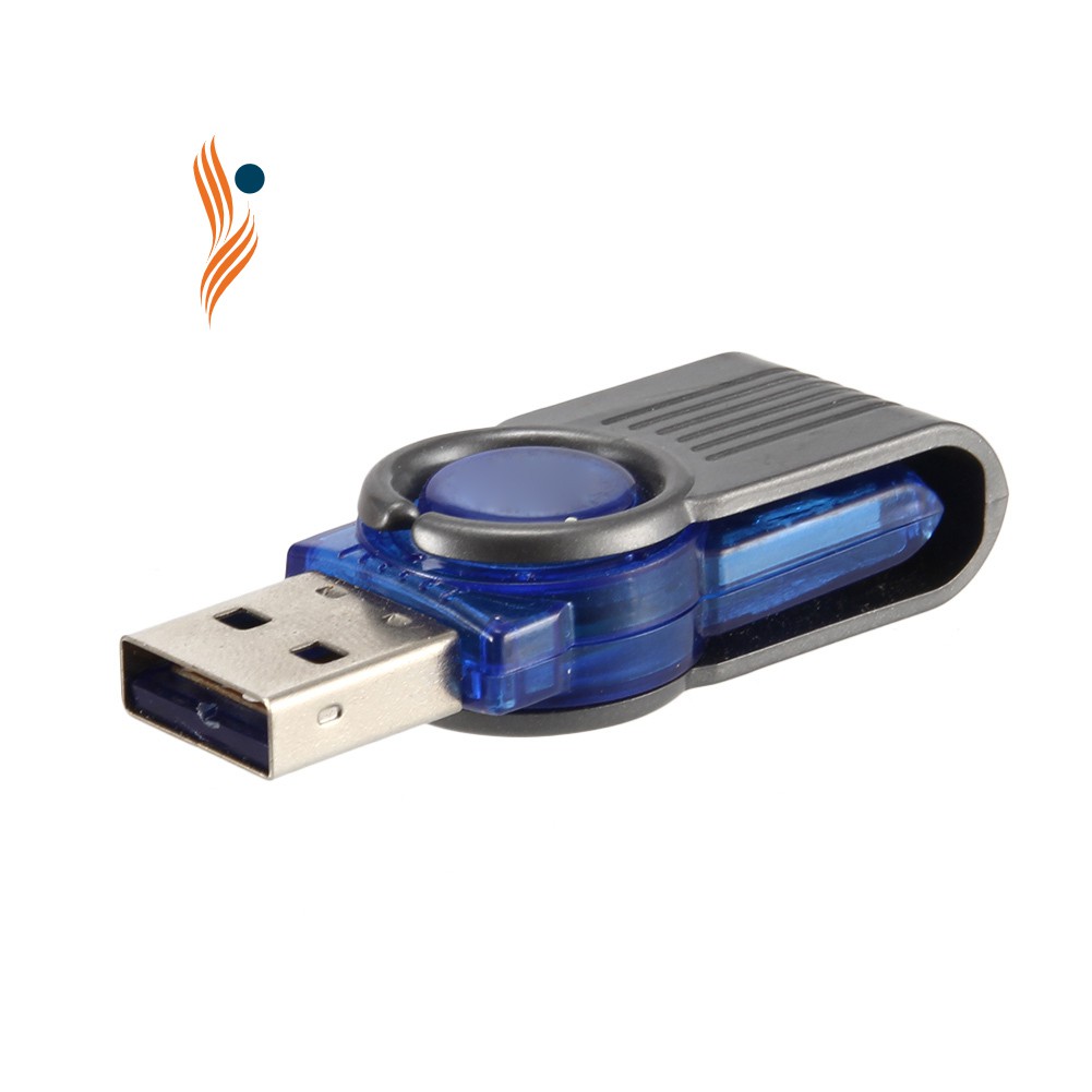 USB 2.0 mini vỏ nhựa dùng đọc thẻ nhớ SD TF tốc độ cao cho máy tính bảng, PC, laptop | BigBuy360 - bigbuy360.vn