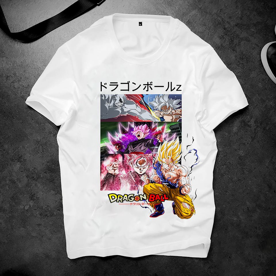 Áo thun form rộng unisex hình GoKu chất vải đẹp2019ts705