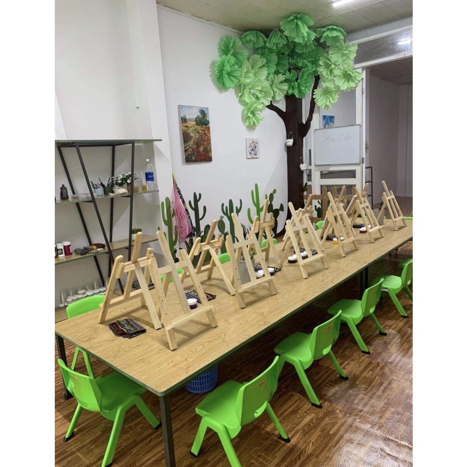 GIÁ VẼ MINI ĐỂ BÀN 50CM