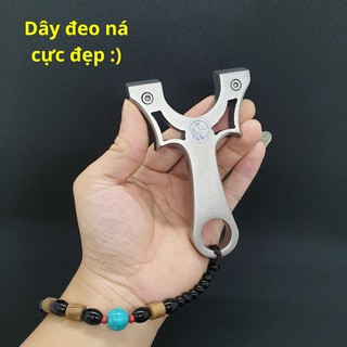Ná Cao Su Ưng Vương, Ná Thun Inox Chạc Kẹp + Tặng dây đeo ná cực đẹp