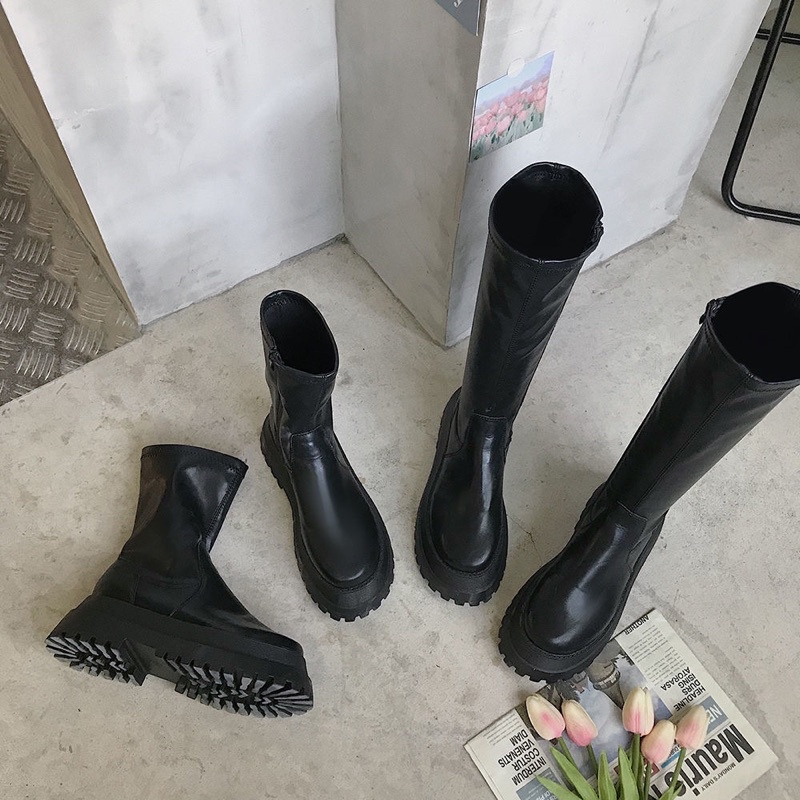 BOOTS da cao cổ đế cao 5,5cm
