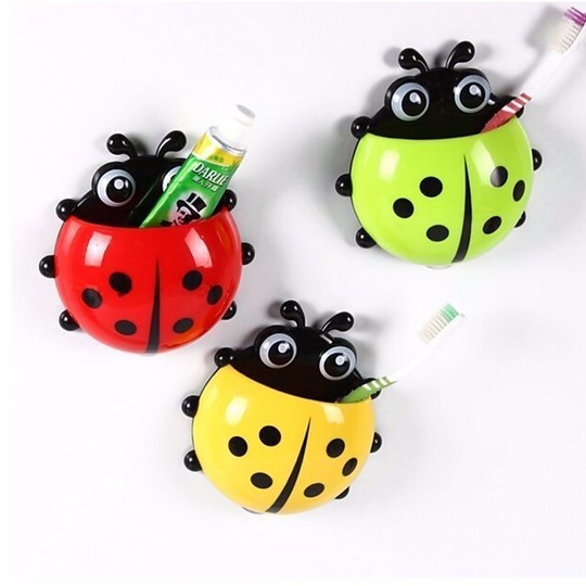 Dụng Cụ Để Bàn Chải - Kem Đánh Răng Hình Con Bọ