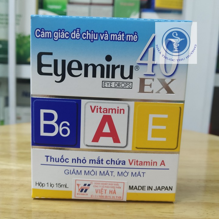 Nhỏ mắt Eyemiru 40ex lọ15ml