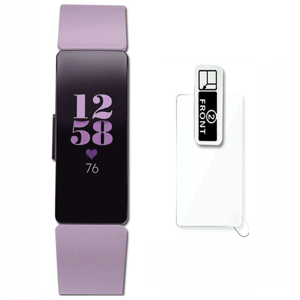 Set 3 / 6 Kính Cường Lực Cong 2.5D Siêu Mỏng Chống Sốc Bảo Vệ Màn Hình Cho Fitbit Inspire / Inspire HR
