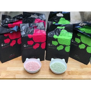 Cát mèo đậu nành 2.0 vỏ đậu nành ( Toufu ) CAT LITTER siêu hút - khử mùi - tiết kiệm 2.5kg ( 6L ) được làm bằng viên nén