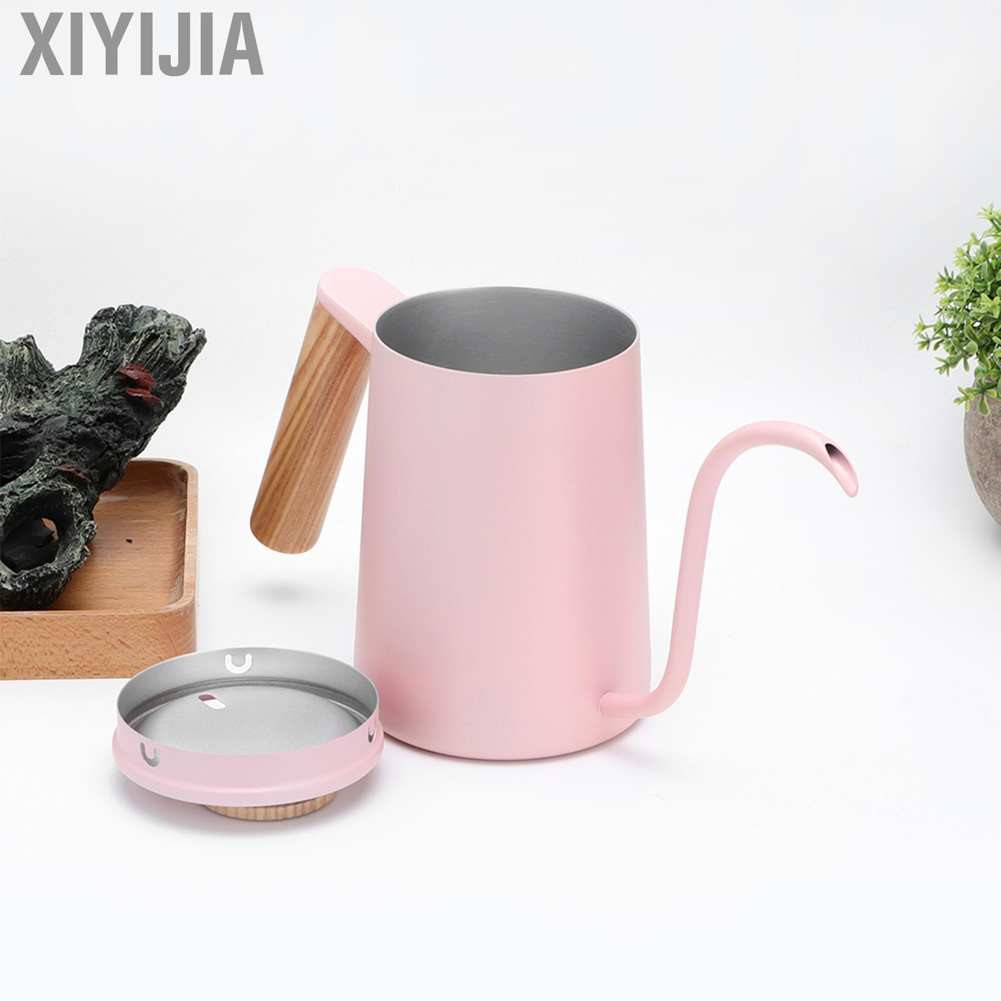 Xiyijia 650ml Household 304 Stainless Steel Coffee Pot Hand Long Spout Kettle Tools