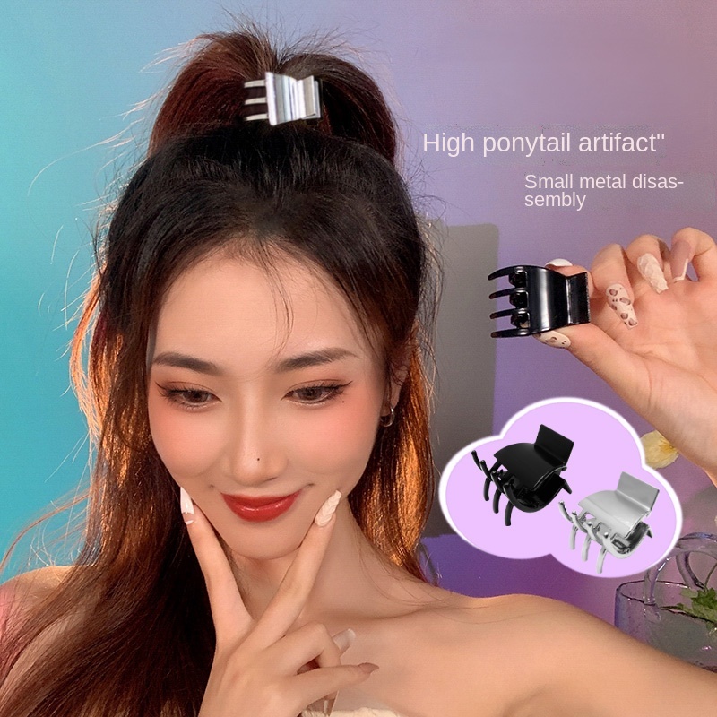 Kẹp Tóc Đuôi Cá Mập Mini Bằng Kim Loại Dễ Thương
