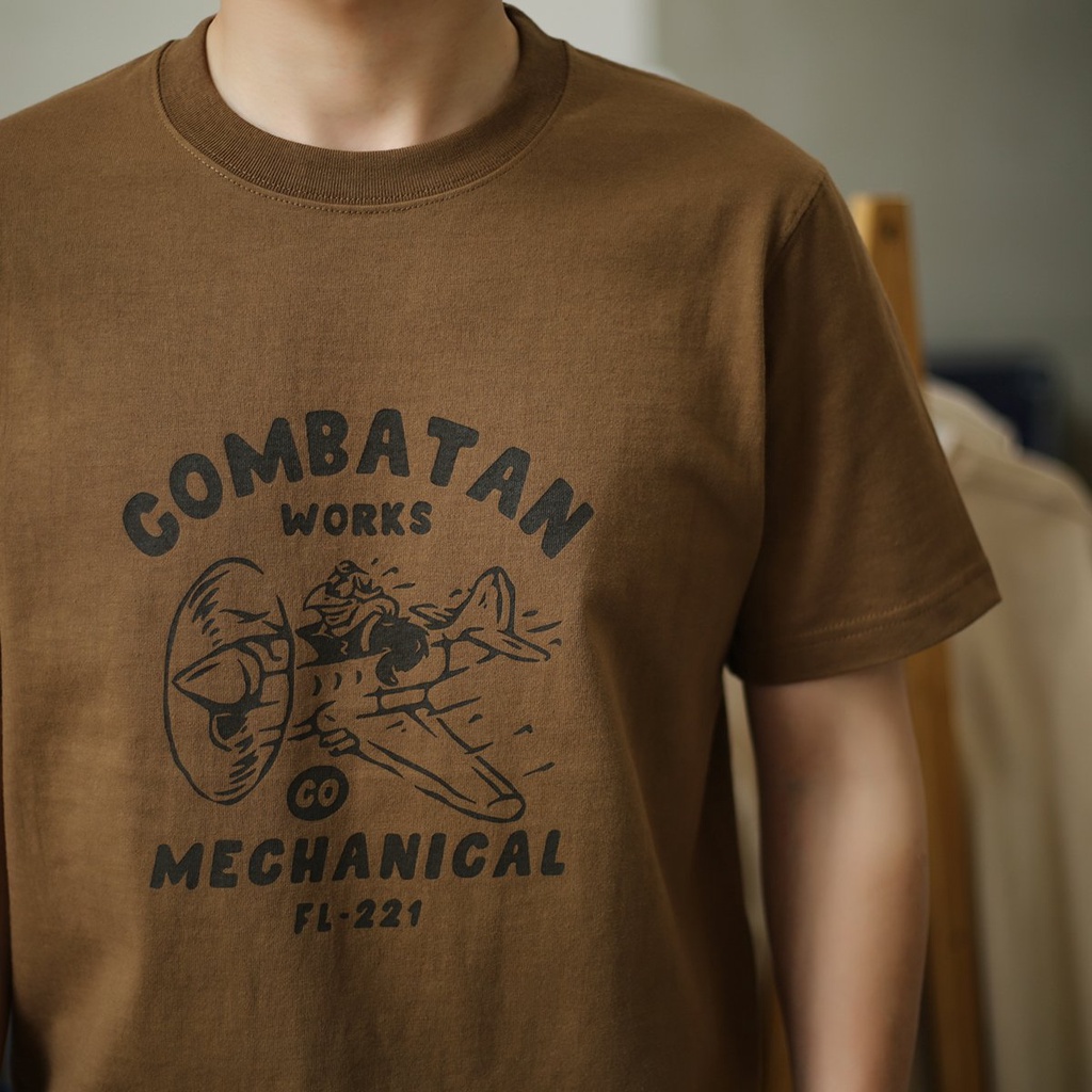 Áo Thun Combatan 3158 PEONYB Unisex [FREESHIP] Phông form rộng tay lỡ in hình vintage cá tính nam nữ Ulzzang