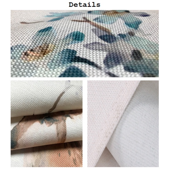 Rèm cửa họa tiết hoa sen kiểu trung hoa