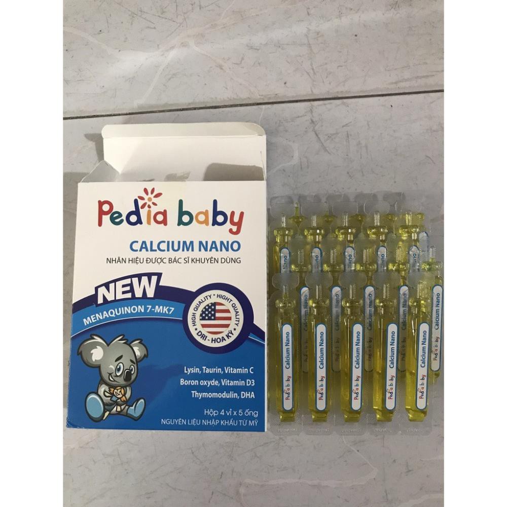 Pediababy Calcium nano bổ sung canxi, phát triển chiều cao, chống còi xương