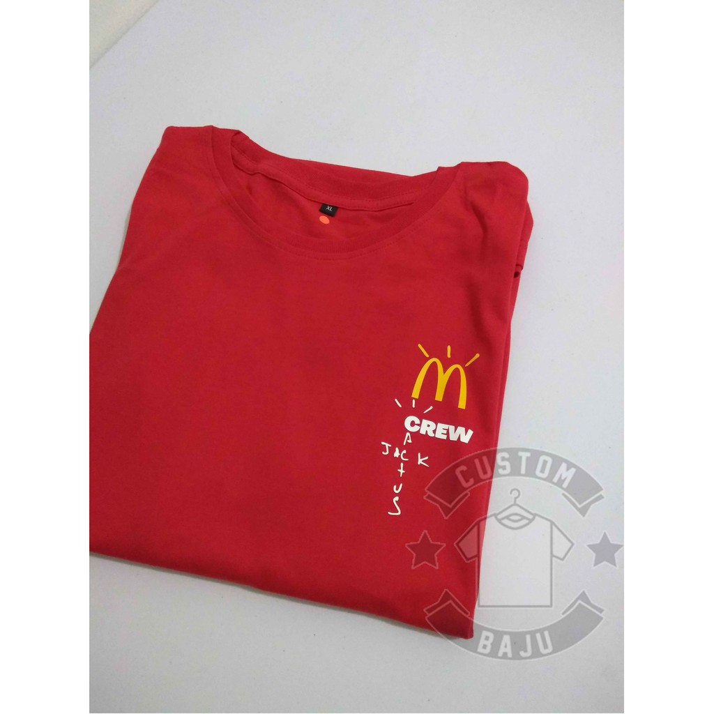 Áo Thun In Hình Xương Rồng Jack Mcdonalds X Travis Scott | BigBuy360 - bigbuy360.vn