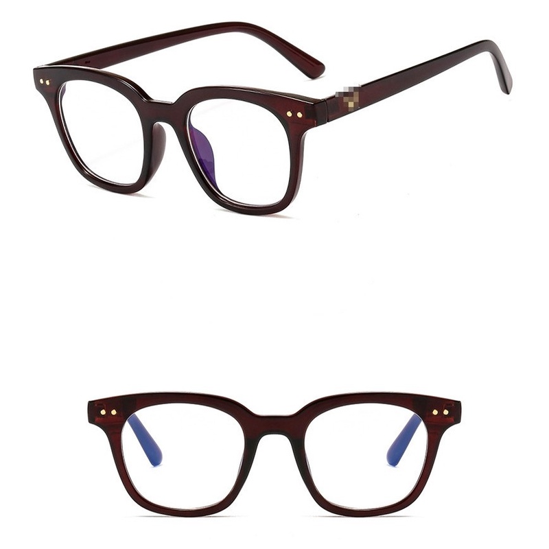 Mắt kính gọng vuông chống ánh sáng xanh phong cách thời trang cho nam nữ