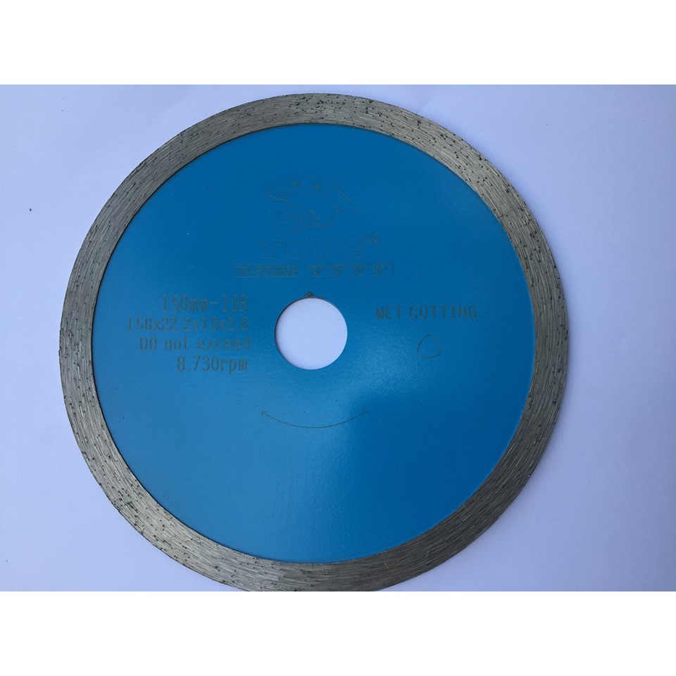 Lưỡi cắt gạch đá phi 125 răng liền TOPE