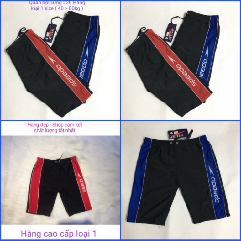 freeship  Quần bơi Nam Lửng ( Hàng loại 1 Size từ M > 4XL [ 40 > 90kg ]