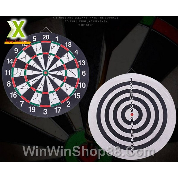 Bảng Phóng Phi Tiêu 18 inch (Flocked Dart Board) cao cấp [ĐƯỜNG KÍNH 45CM, DÀY 2.5CM]