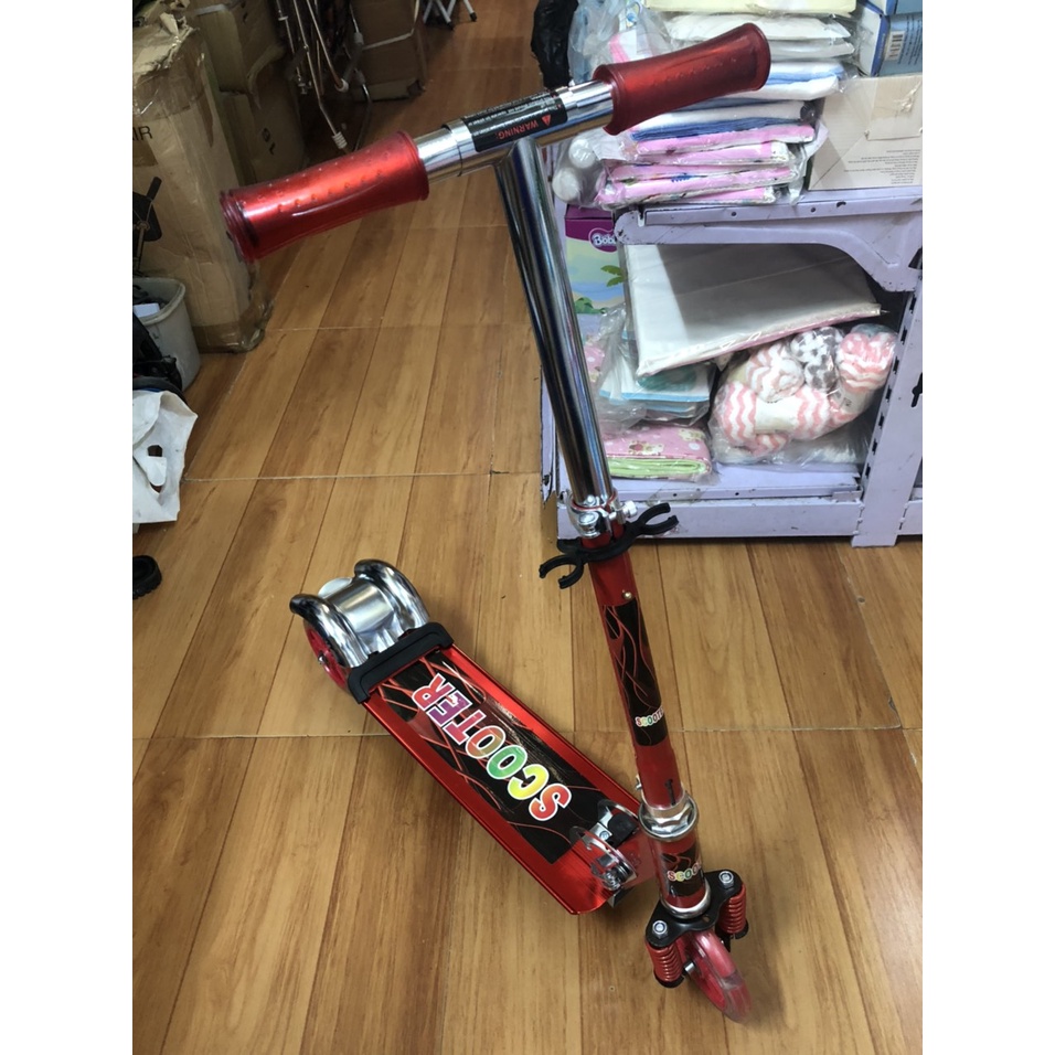 Xe Trượt Scooter Sắt Mẫu Mới Nhất Thân Trượt Làm Bằng Hợp Kim Nhôm Siêu Chắc Chắn