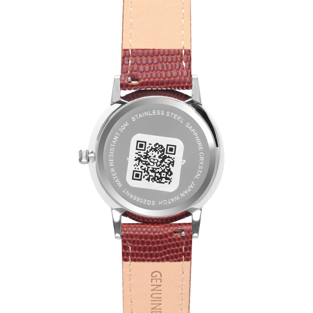 Đồng hồ cặp đôi SRWATCH SR2086.4102 Mặt kính Sapphire sở hữu phong cách thiết kế san