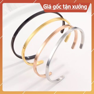 Vòng Tay Cuff DW Unisex Bản Đẹp - Chất Không Gỉ - Bảo Hành