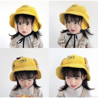 Nón lông giữ ấm phong cách Hàn Quốc xinh xắn dành cho các bé