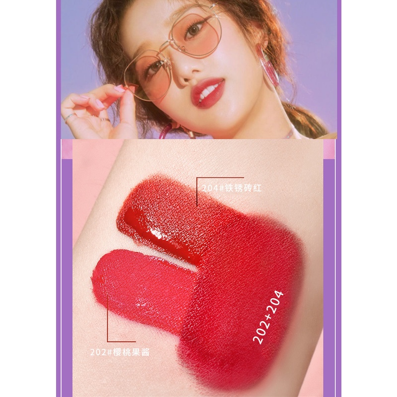 [Hàng mới về] Hộp son môi MANSLY 2 màu sắc dưỡng ẩm lâu trôi cao cấp