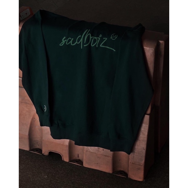 Hoodie zipper sadboiz lowkey 2 màu