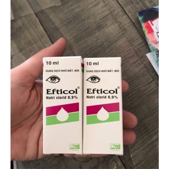 Combo 10 Chai Nước Muối Sinh Lý Efficol Cho Bé