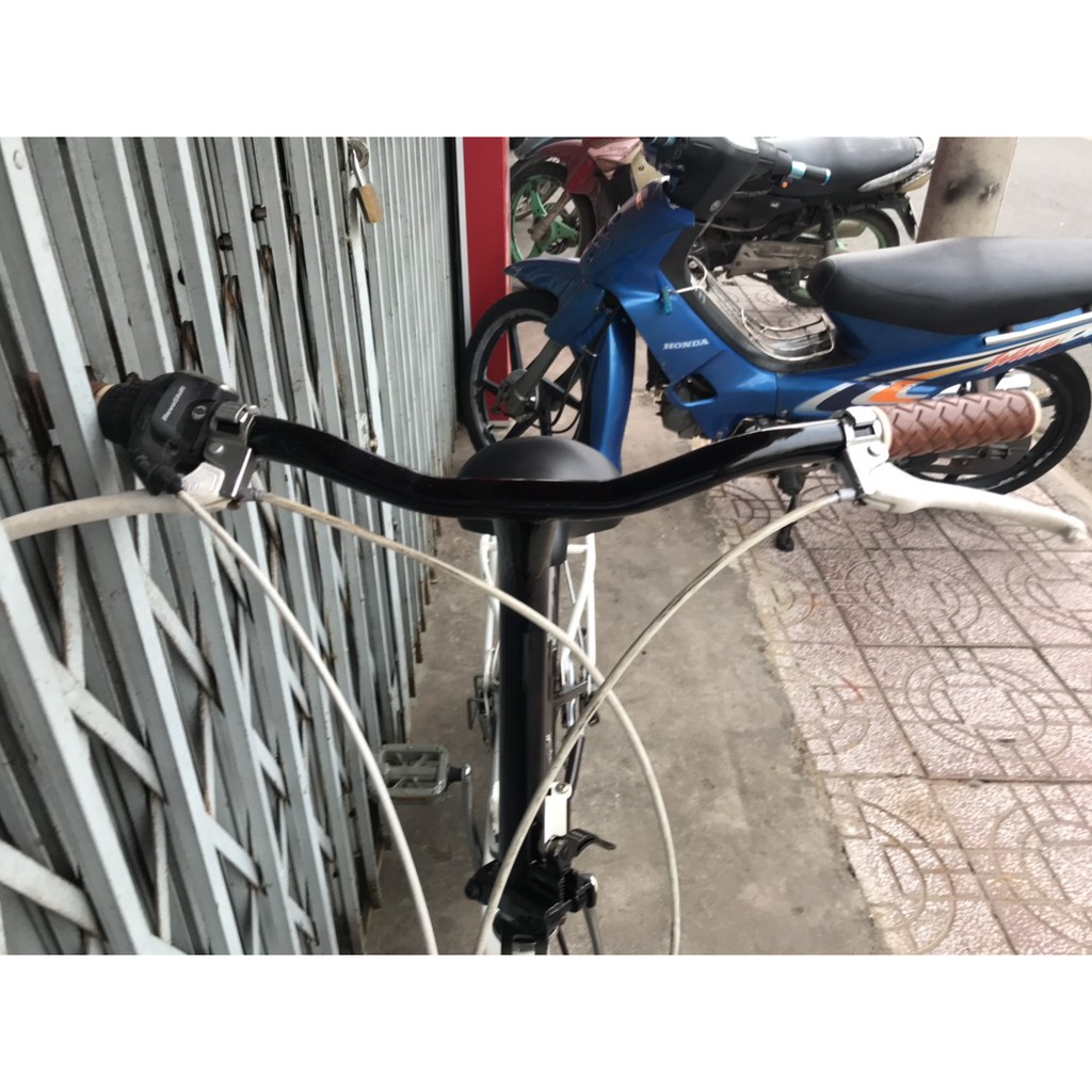 Xe đạp gấp paga theo xe  bánh 20 inch, bộ truyền động nhiều tốc độ hàng Nhật bãi.