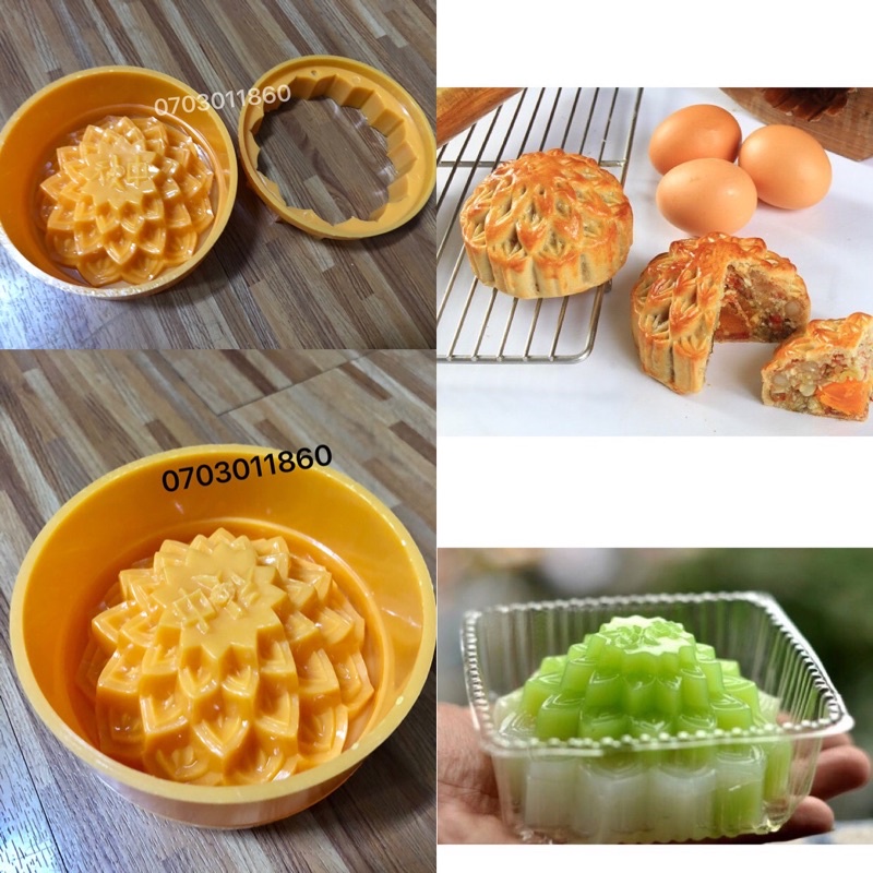 Khuôn ép xôi, khuôn trung thu tầng 200g