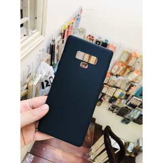 Ốp lưng dẻo Samsung Galaxy Note 9 , Note 8, Note 20 Ultra , Note 10 Plus, Note 10 Lite - chống bám vân tay (đen)