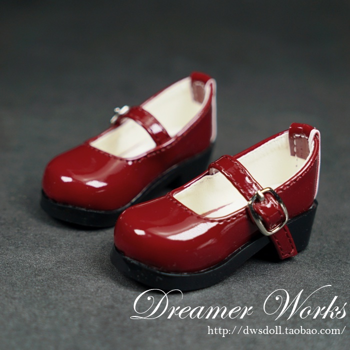 Giày Búp Bê bjd 1 / 6 1 / 4 1 / 3 Chất Liệu Da Cao Cấp Thời Trang