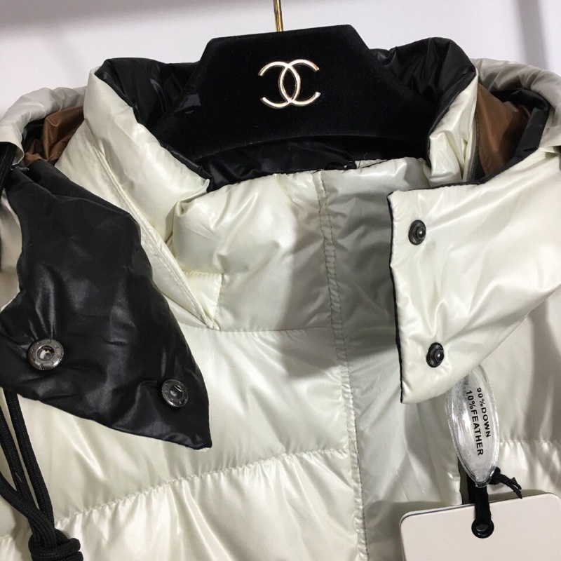 Áo khoác phao dáng dài thời trang 2 mặt thương hiệu Moncler cao cấp