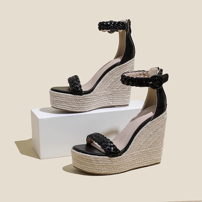 Giày Sandal Đế Xốp Cao size Lớn Thời Trang Âu Mỹ 2022 Dành Cho Nữ