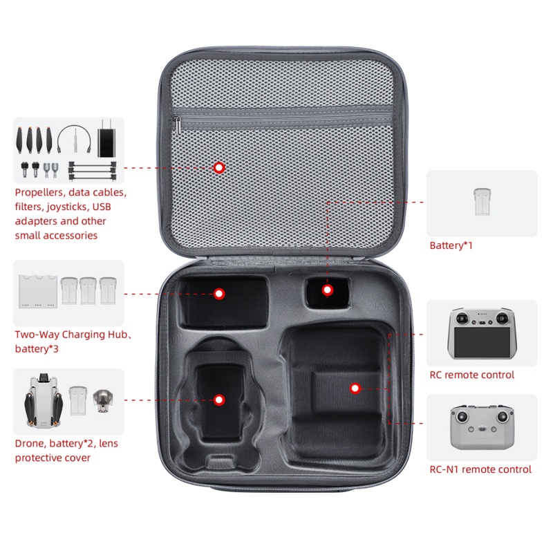 Bộ Túi Đựng Có Dây Đeo Cho Mini 3 P