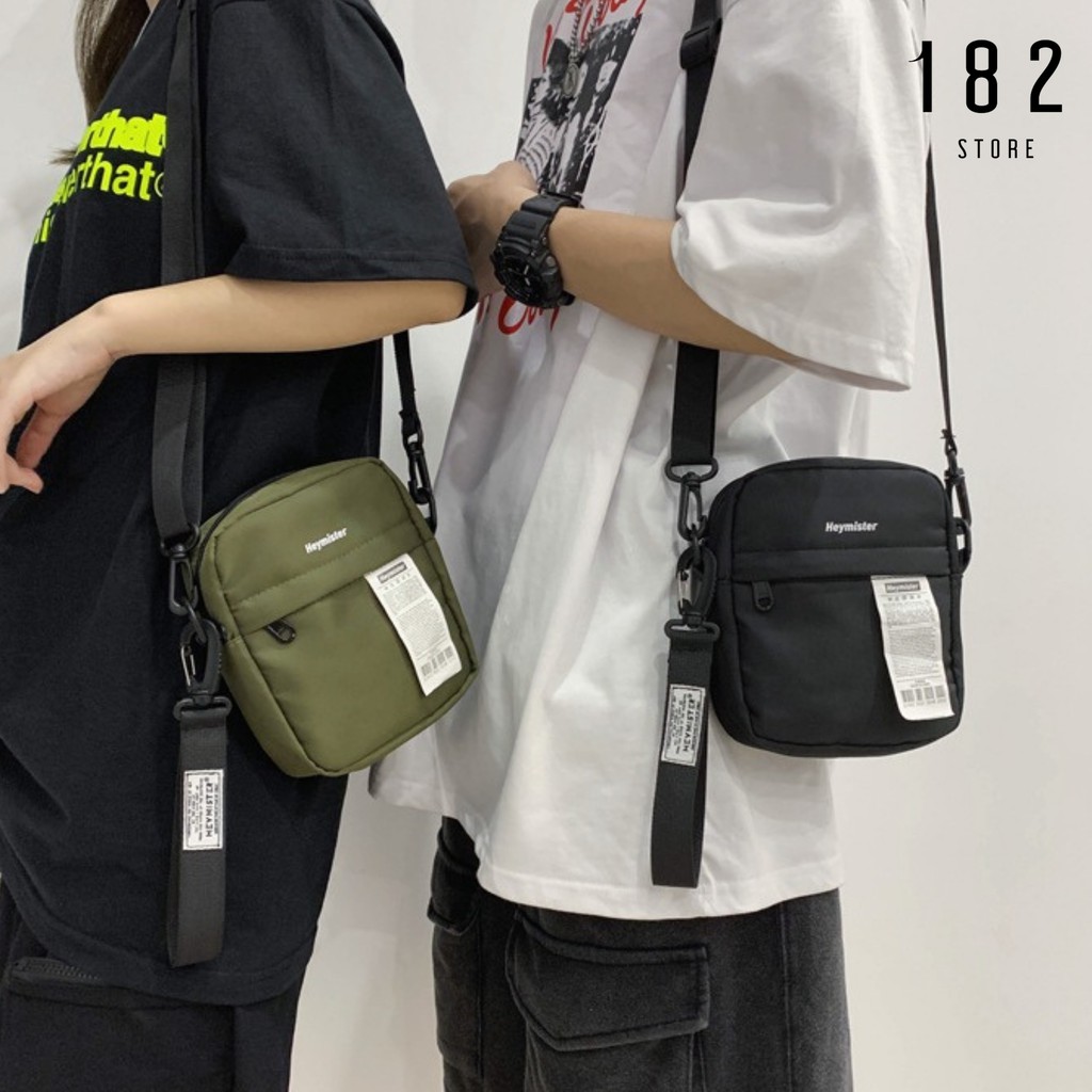 Túi Đeo Heymister Mini Unisex Nam Nữ Thời Trang Nhỏ Gọn Tiện Lợi Tặng Kèm Khoá Dây Hàng GenZ - The Black Box | BigBuy360 - bigbuy360.vn