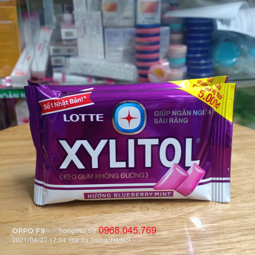 Kẹo gum không đường LOTTE XYLITOL | BigBuy360 - bigbuy360.vn