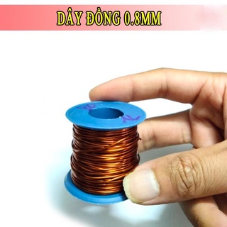 Dây đồng cuộn 100g 0.8mm