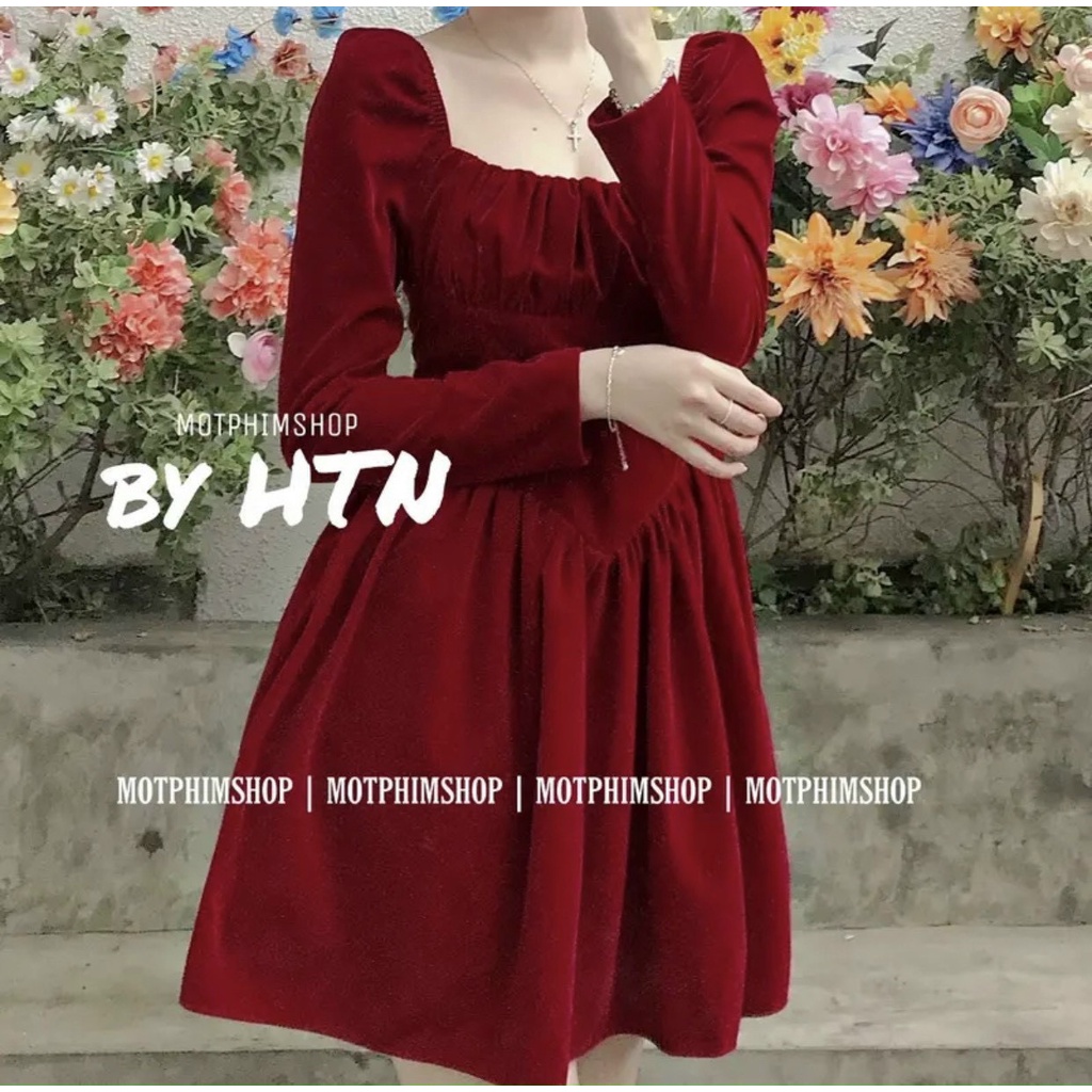 Siêu phẩm váy nhung về hàng.-9C8T