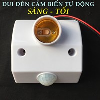 Đui đèn cảm biến hình ảnh người trong bóng tối