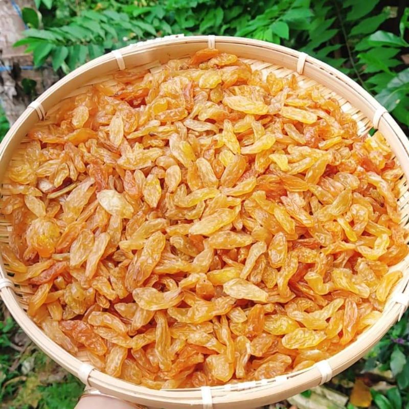 Hũ 500gr nho Ấn Độ  sấy dẻo không đường hương vị tự nhiên