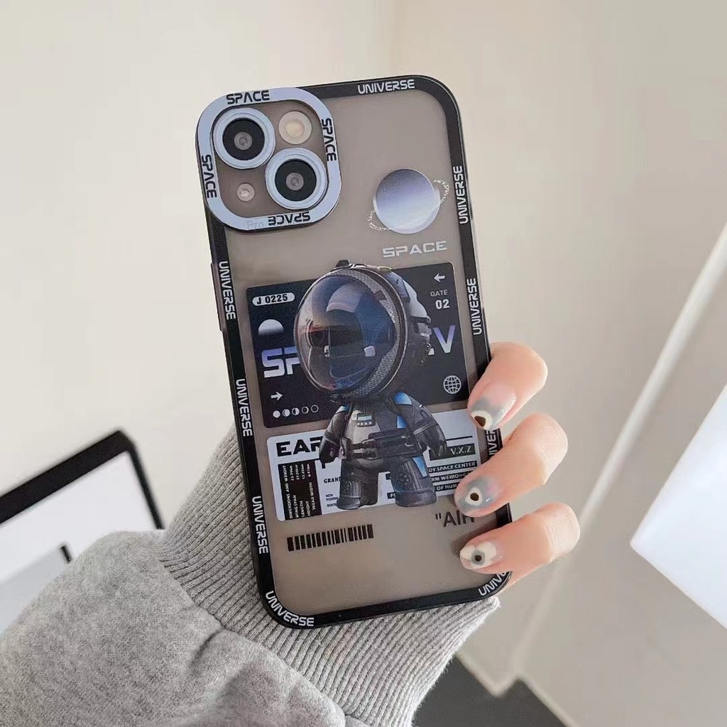 Ốp Điện Thoại In Logo nasa Sang Trọng Cho iphone 14 Pro Max 13 Pro Max 13 13pro 11 Pro Max 11 X Xs XR Xsmax 7 + 8 + 12Pro 12 Pro Max