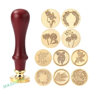 Ma  Retro Wax Seal Stamp Replace Copper Head Vintage Hobby Tools DIY Craft Kits