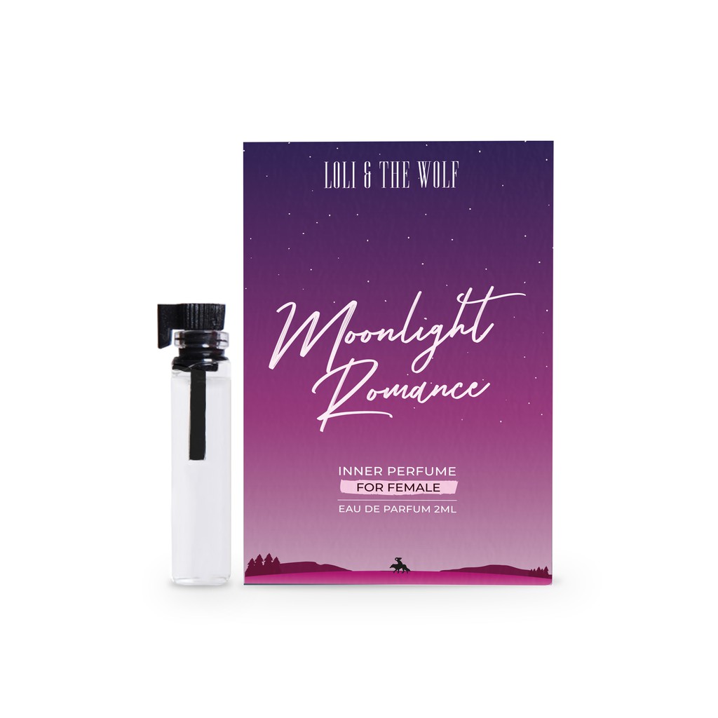 Nước hoa vùng kín nữ Moonlight Romance Eau De Parfum - Nước hoa mini chai 2ml nhỏ gọn tiện lợi - LOLI & THE WOLF | Thế Giới Skin Care